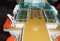 custom made model of 134m Ferry
